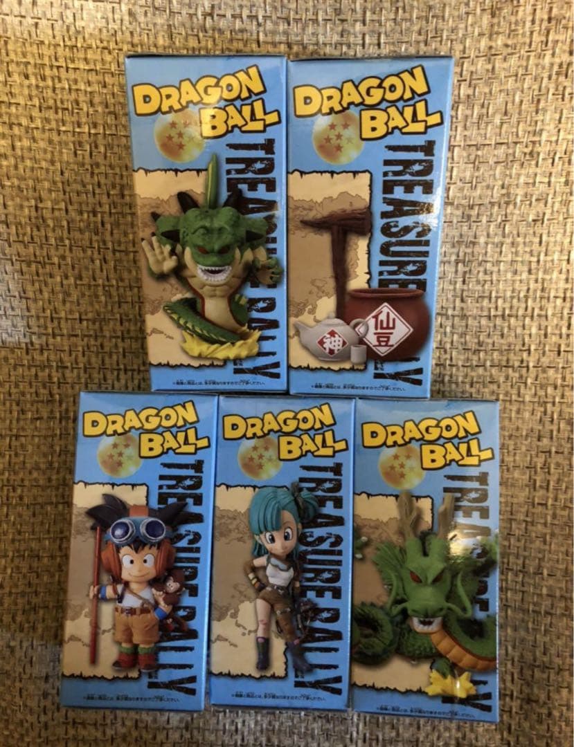 ドラゴンボール トレジャーラリー タイトー 全5種 仙豆&超神水 ポルンガ