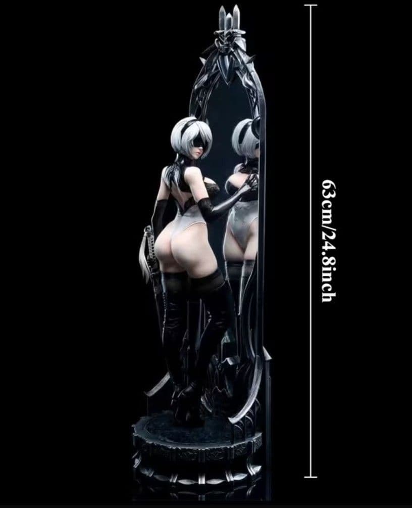 【週末セール】ニーアオートマタ　2B フィギュア 63cm