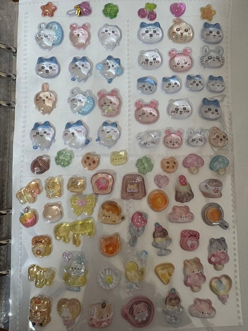 シール帳　完成品
