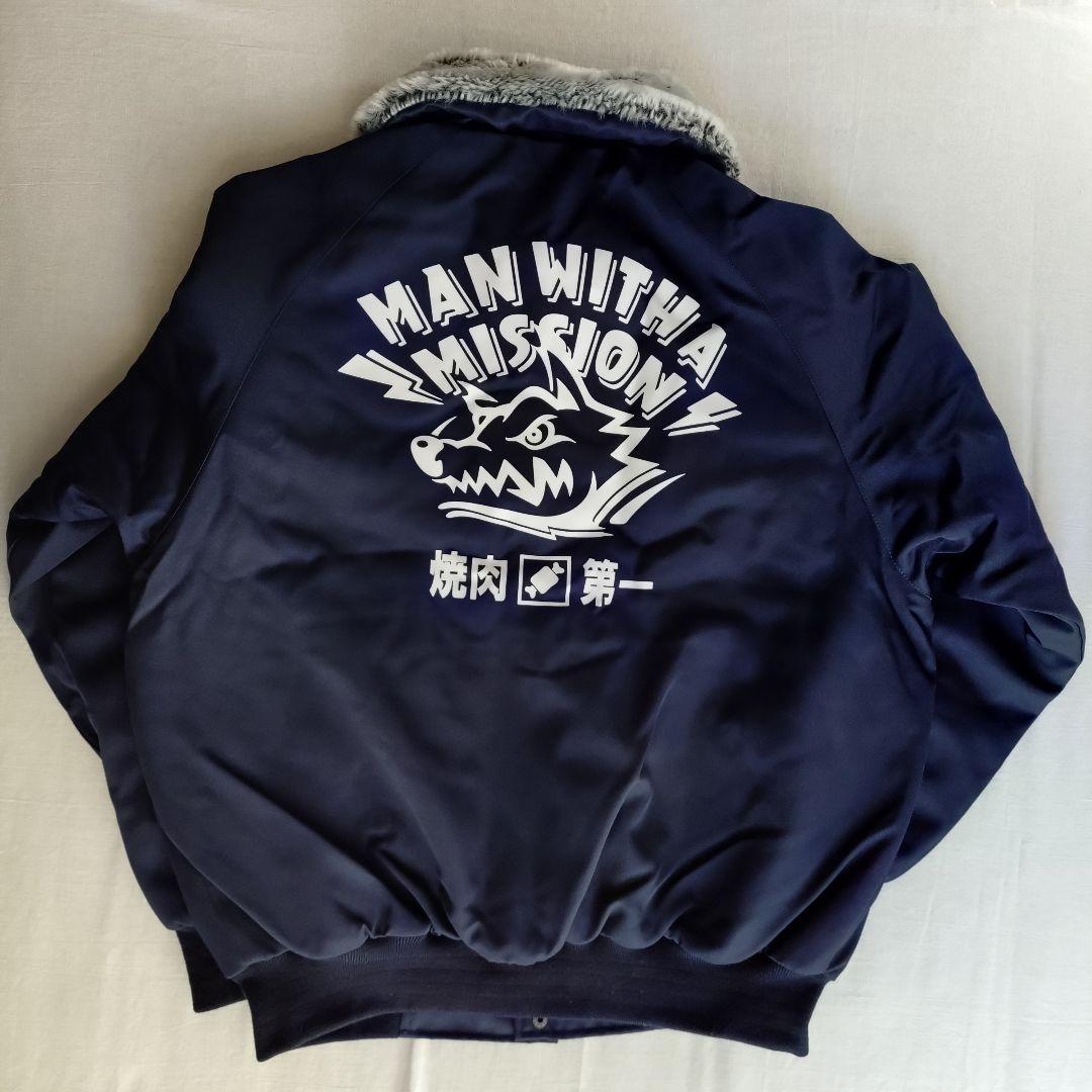 MAN WITH A MISSION　オリジナルDOKAジャン、ニットキャップ