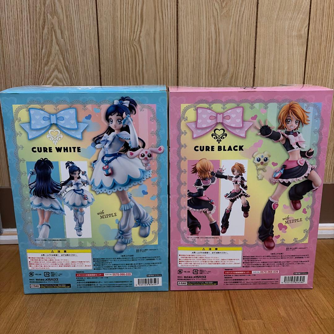ふたりはプリキュア キュアブラック&キュアホワイト フィギュア