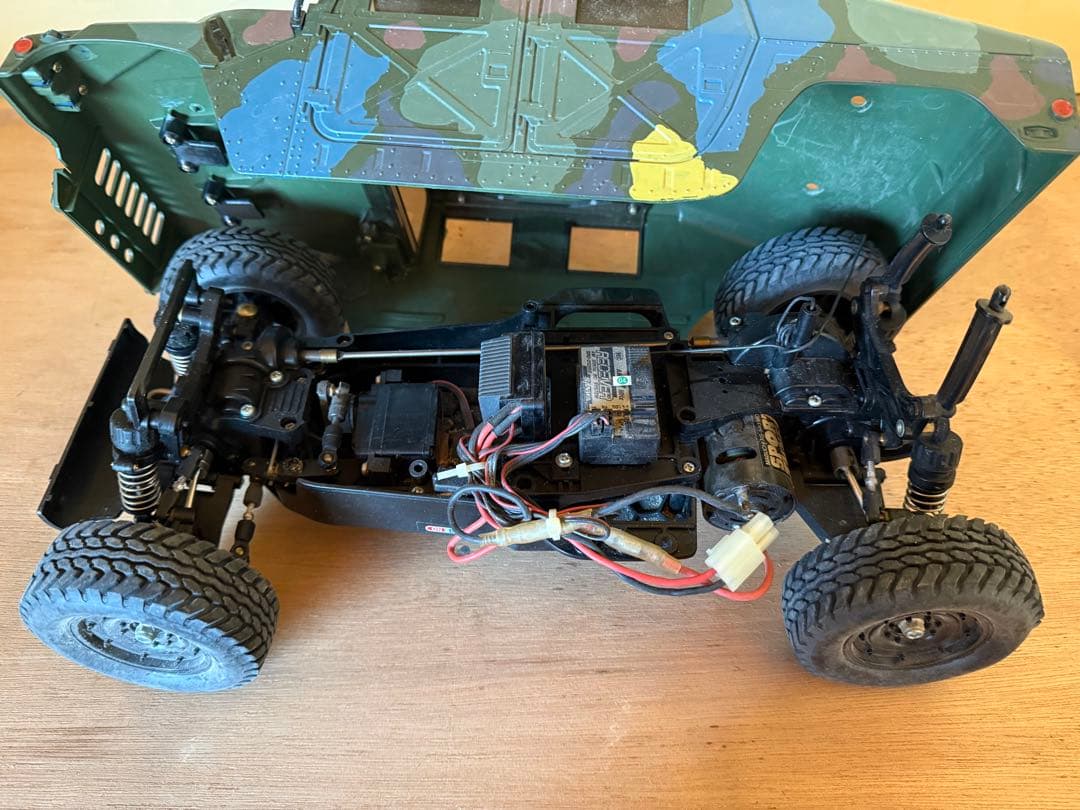 【O-1943】タミヤ RC ラジコン M1025 ハマー ハンヴィー ジャンク