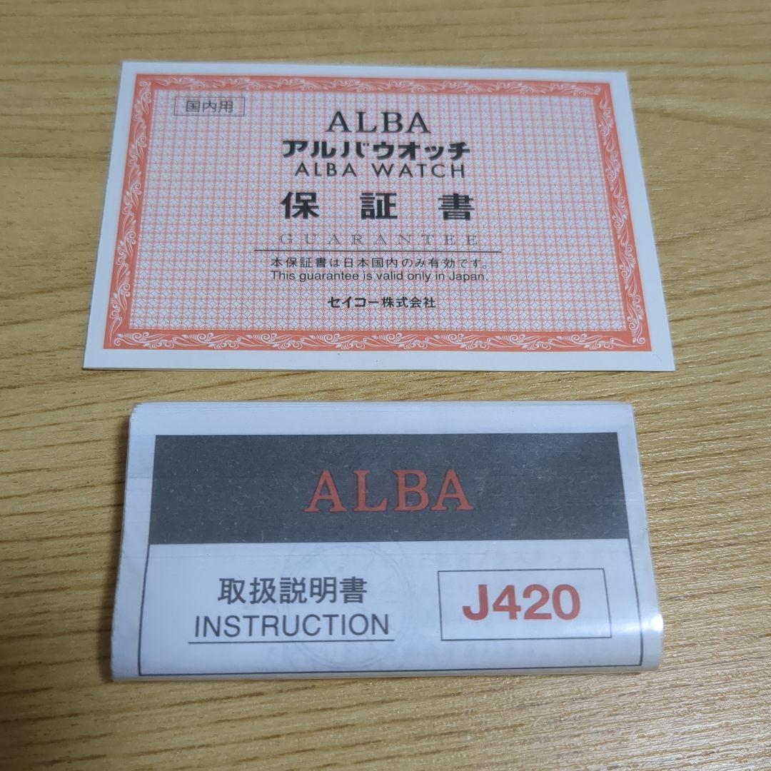 【希少】【美品】SEIKO　ALBA　ディズニー70周年記念　レディース腕時計