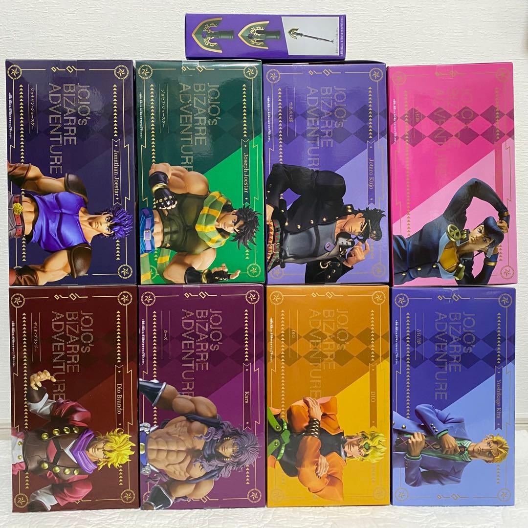 ジョジョ ジョナサン ジョセフ 承太郎 仗助 ディオ カーズ 吉良 矢ペン 9種