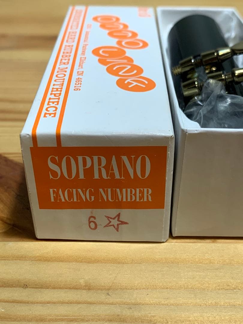 【良品】オットーリンク ソプラノサックスマウスピース 6⭐︎ オリジナルラバー
