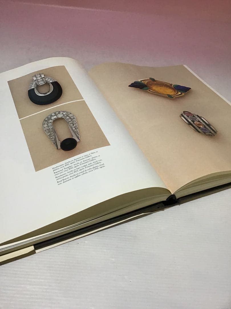70798 洋書 Art Deco ジュエリー アール・デコ デザインブック原書