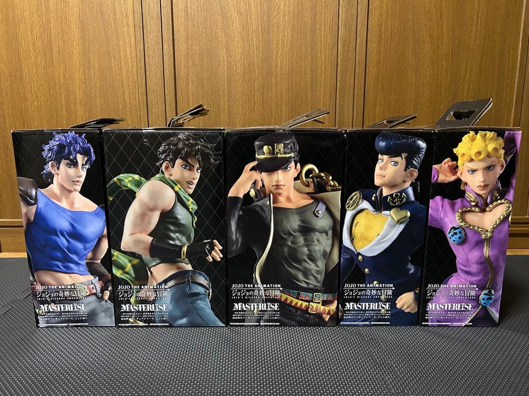 一番くじ ジョジョの奇妙な冒険 フィギュア5体セット