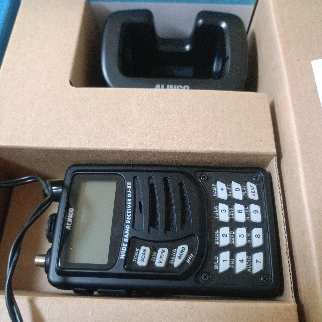 ALINCO DJ-X8 受信機　ほぼ未使用 エアーバンド　レシーバー