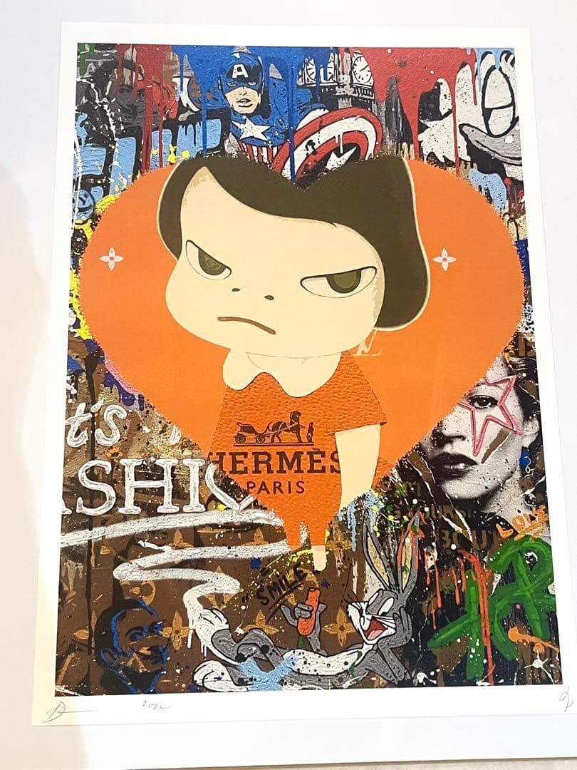 今月半額！世界限定100点　正規品DEATH NYC ポップアート エルメス