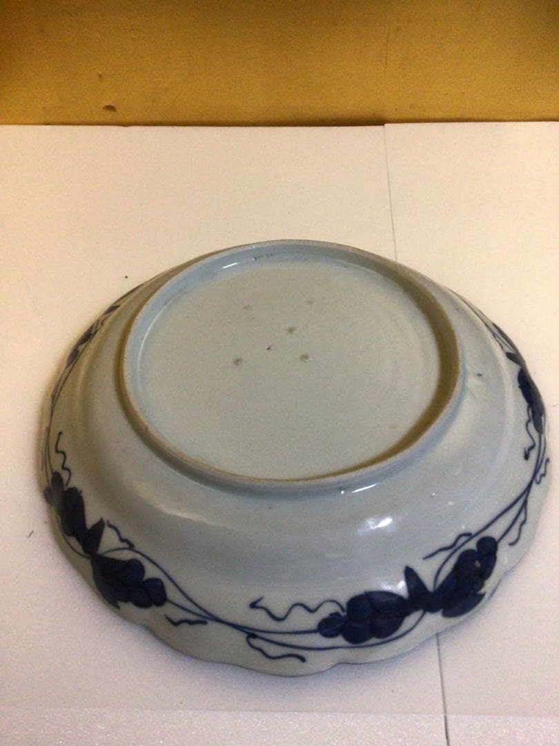 古伊万里 直径約23センチ 皿