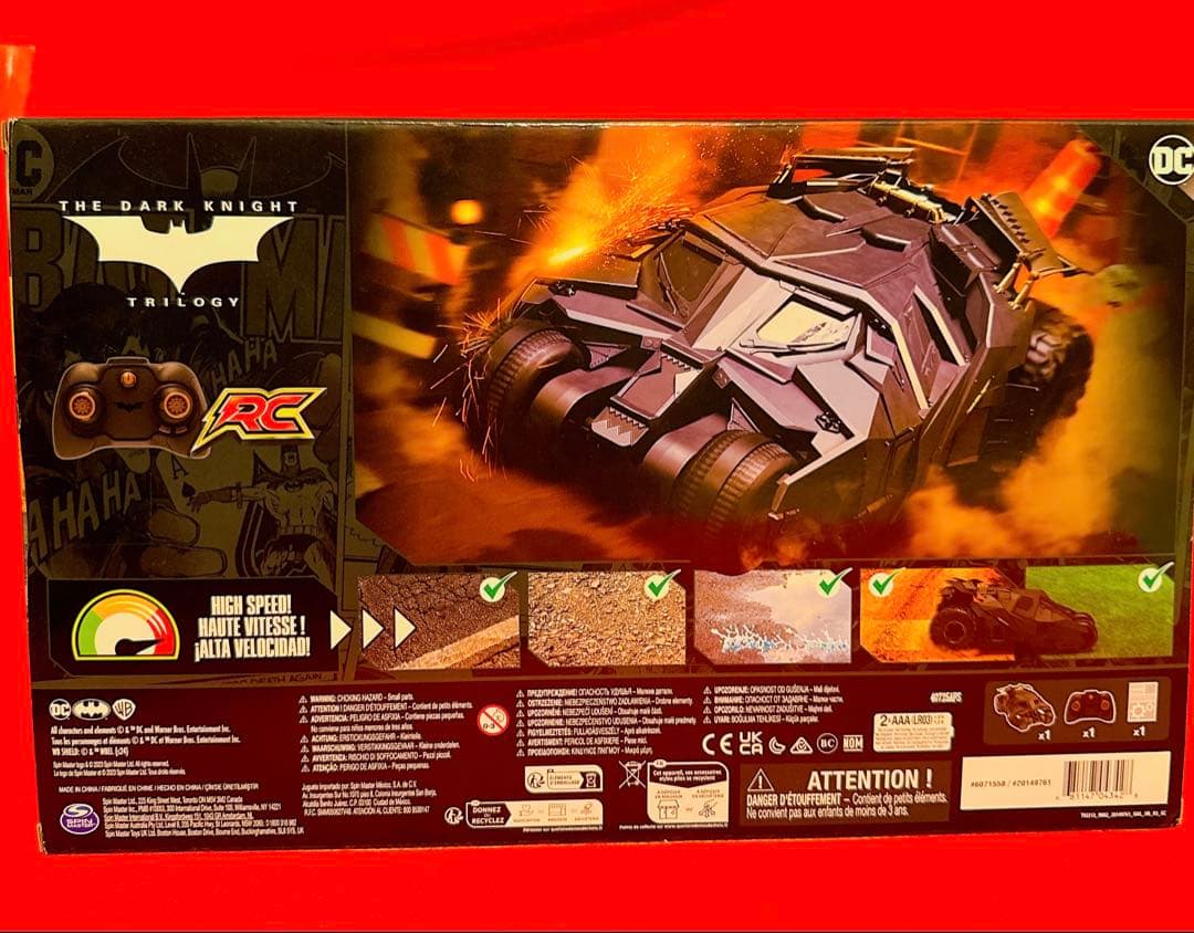 バットマン DC ダークナイト バットモービル RC ラジコン 海外限定