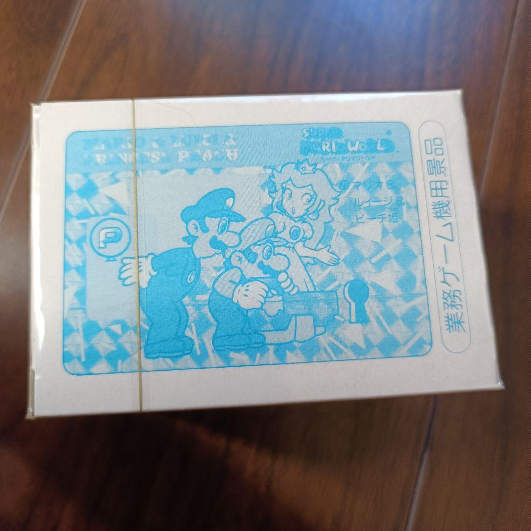 スーパーマリオ　カードダス　パート2　スーパーマリオワールド　未開封　シュリンク