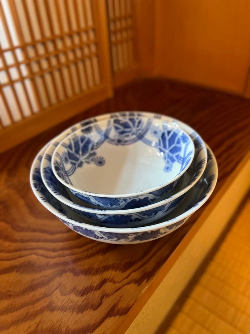 蔵出し　三つ丼　鉢　サラダボウル