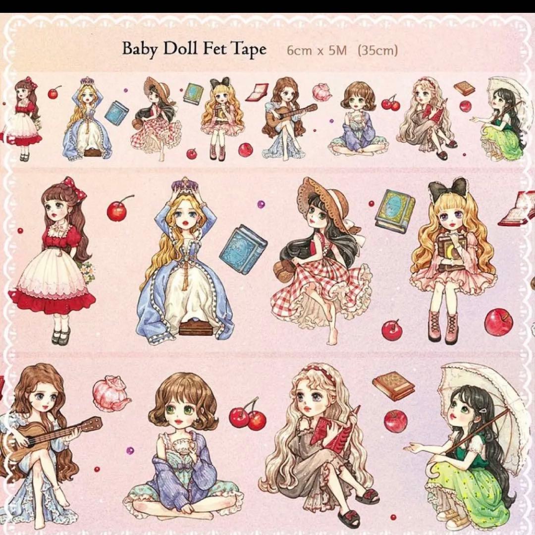 ▶︎import/hwaraさまbaby doll PETマスキングテープセット