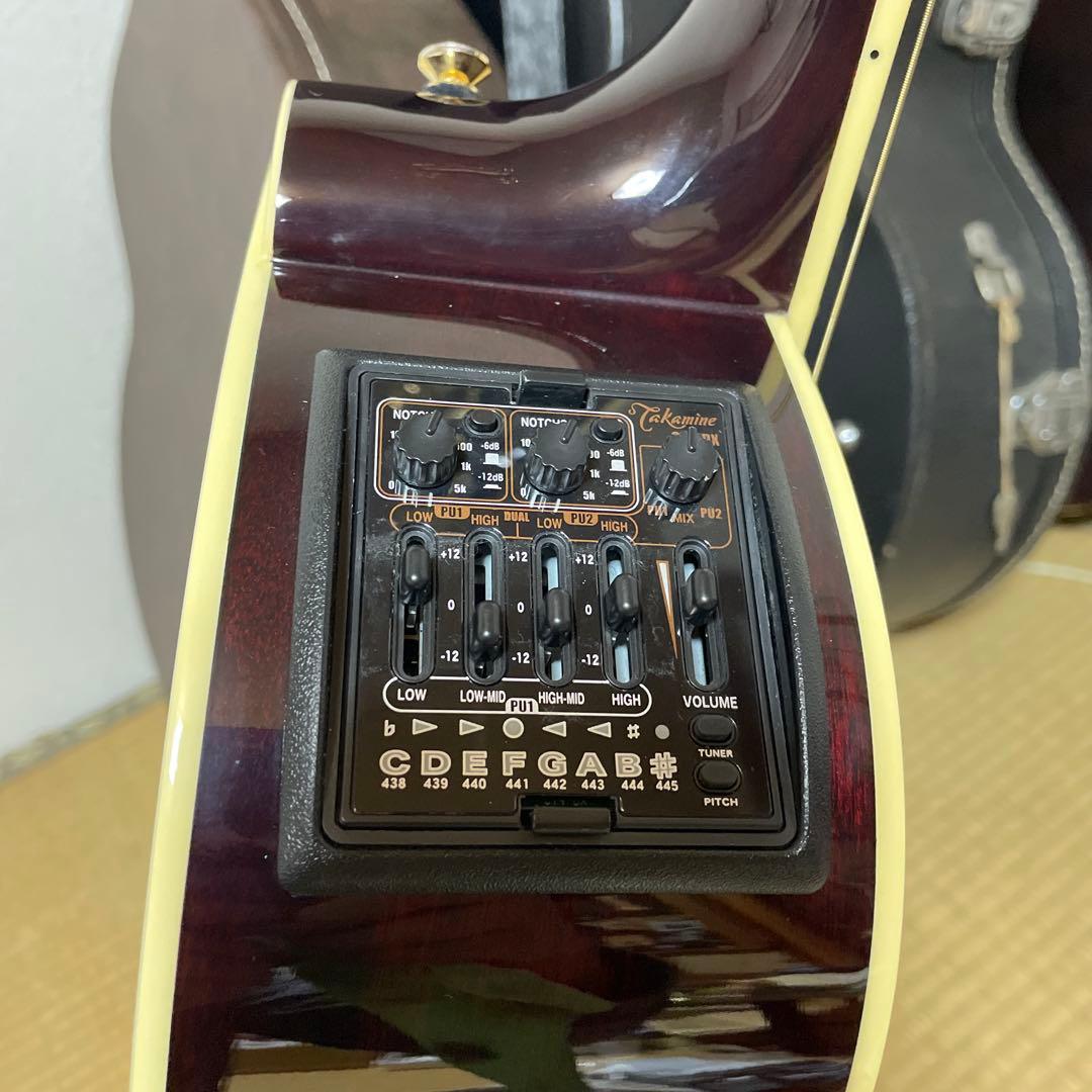 Takamine エレアコDMP551C WR タカミネ純正ピックアップ増設‼️