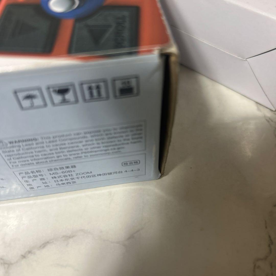 ZOOM MS-60B+ マルチエフェクター アダプター付き