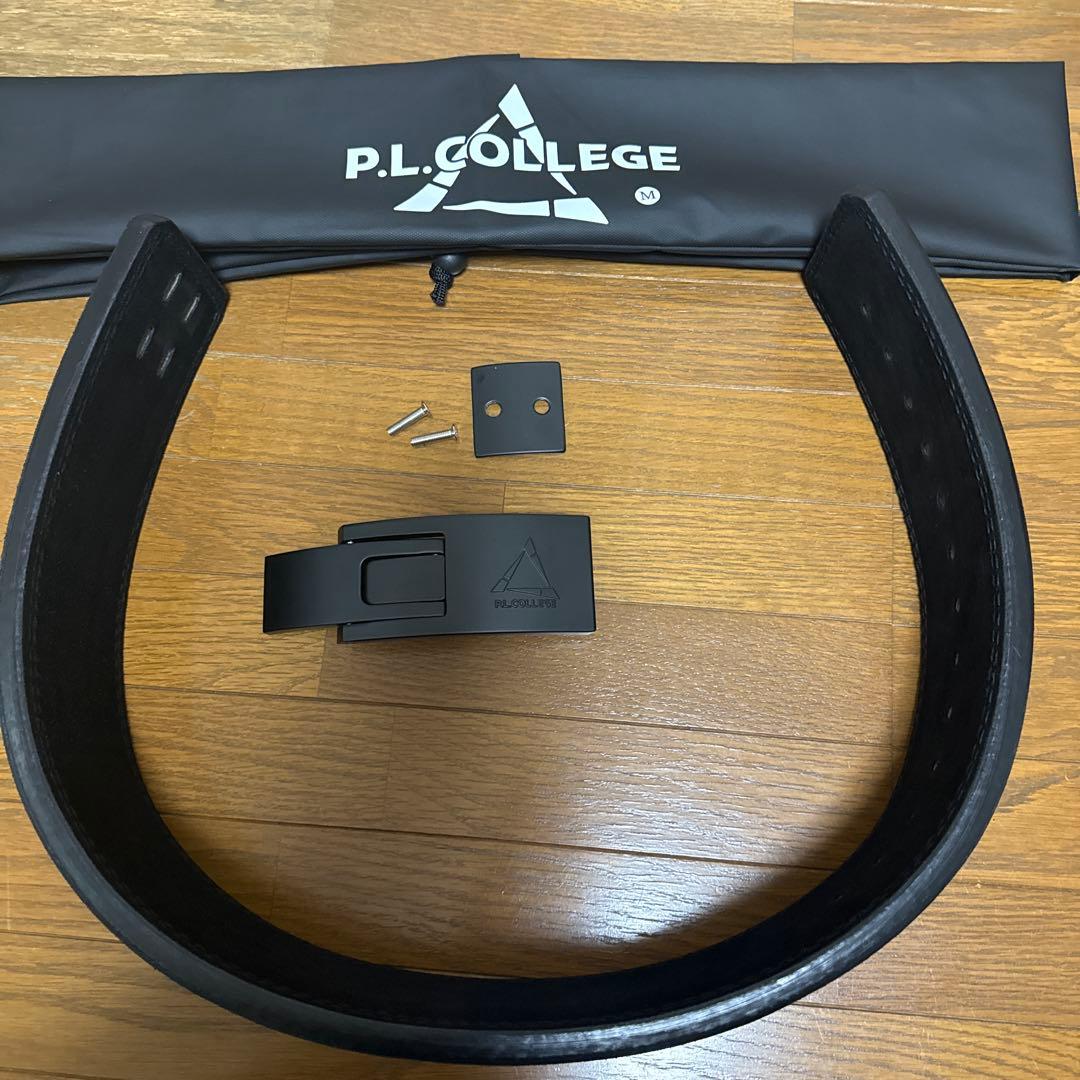 P.L.COLLEGE パワーベルト Mサイズ PLカレッジ
