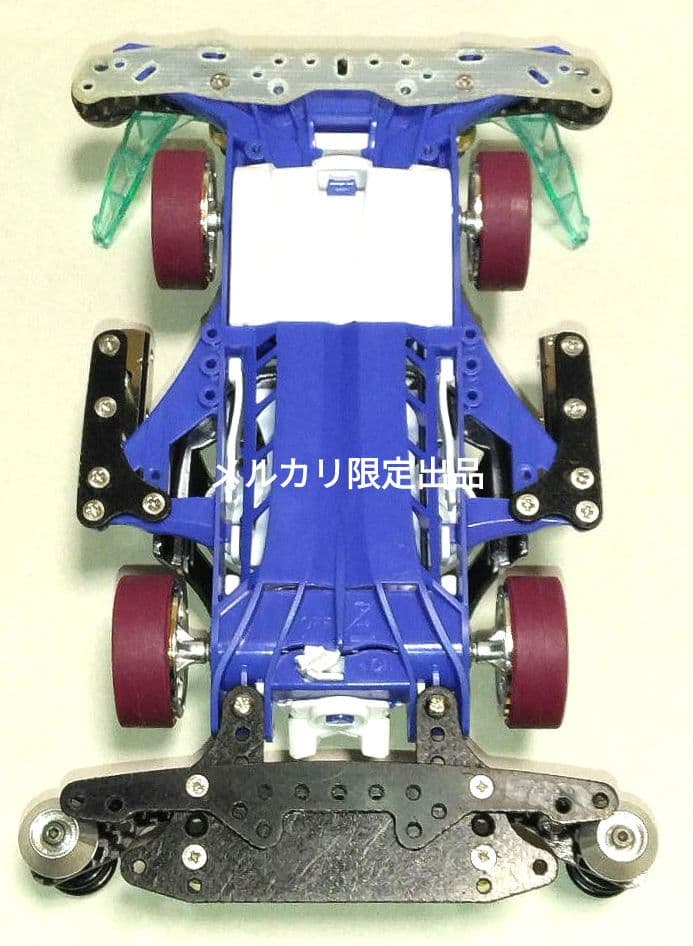 ミニ四駆　マッハフレーム　ブルーシャーシ　レーザーパーツ　純正のみ