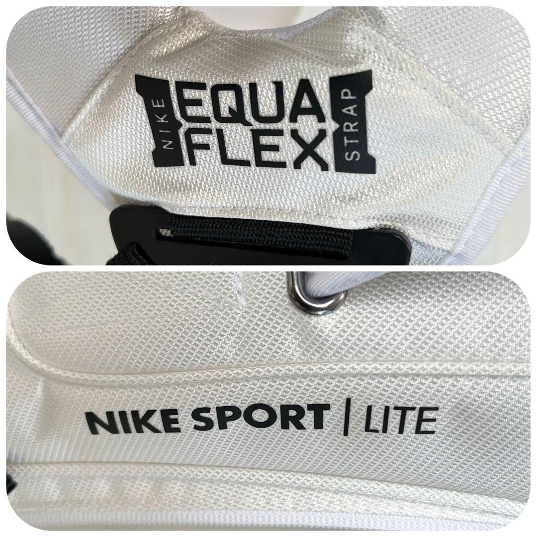 NIKE SPORTS/LITE スタンド式キャディバッグ　【希少・ホワイト】