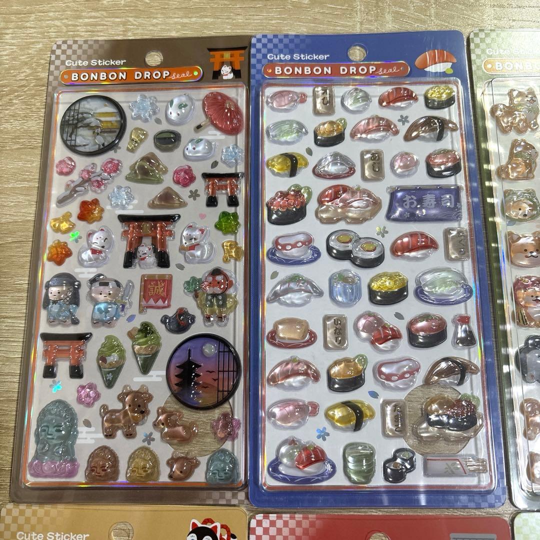 k*i様 ボンボンドロップシール6個