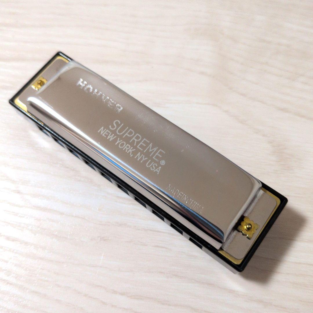 【希少】supreme × HOHNER ホーナー　ハーモニカ／ケース付き