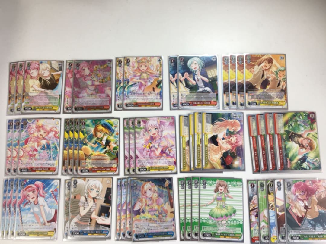 【値下げ交渉可能！】ヴァイスシュヴァルツ デッキ バンドリセット（バラ売り不可）