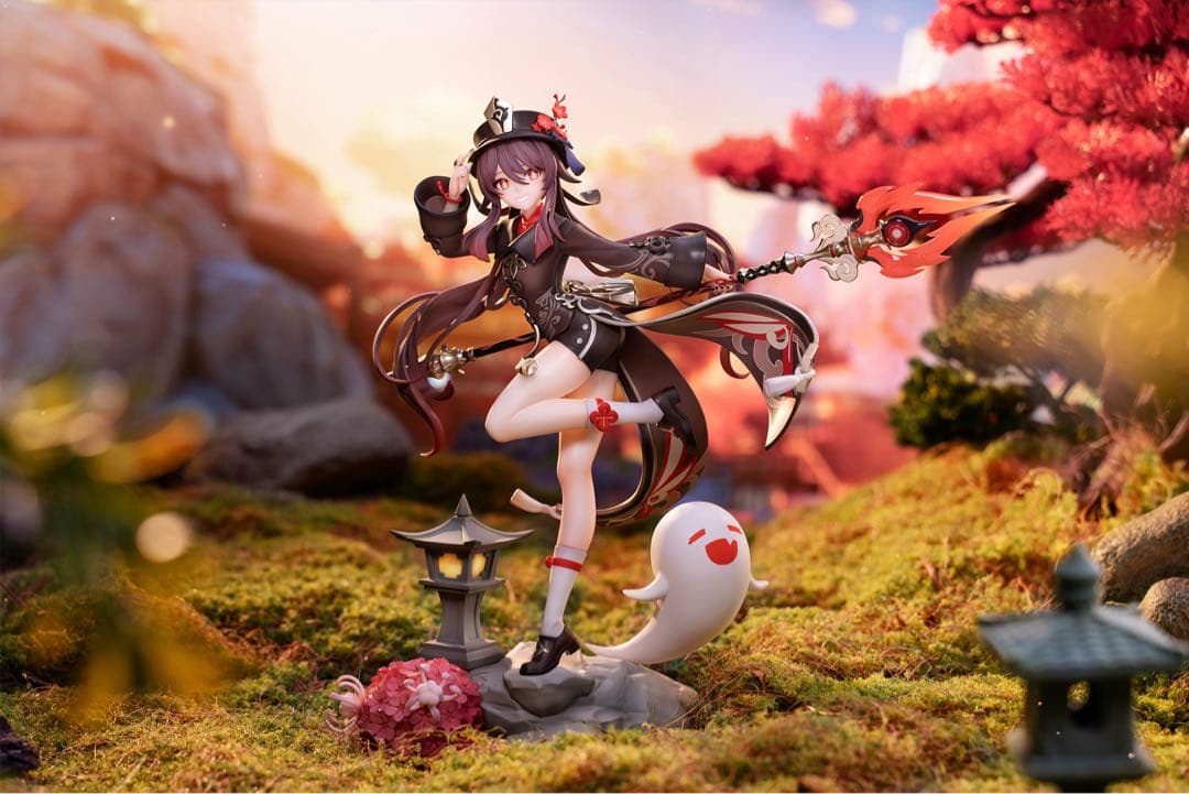 APEX 原神 胡桃・雪晴梅香Ver. 1/7 完成品フィギュア+予約特典付き