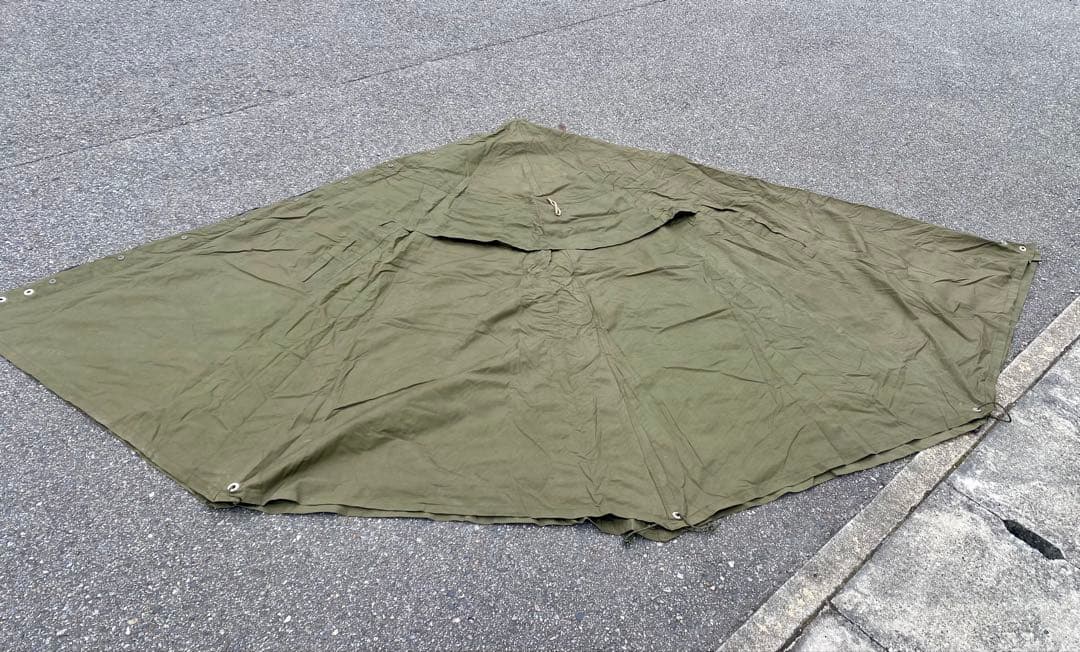 ポーランド軍幕　サイズ3 ポンチョ×2セット