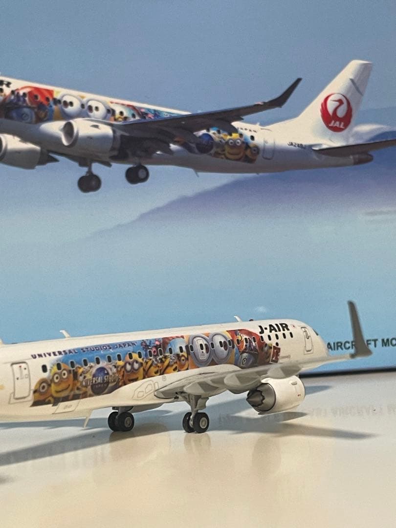 航空機・ヘリコプター JC wings J-AIR embraer E190 1/200