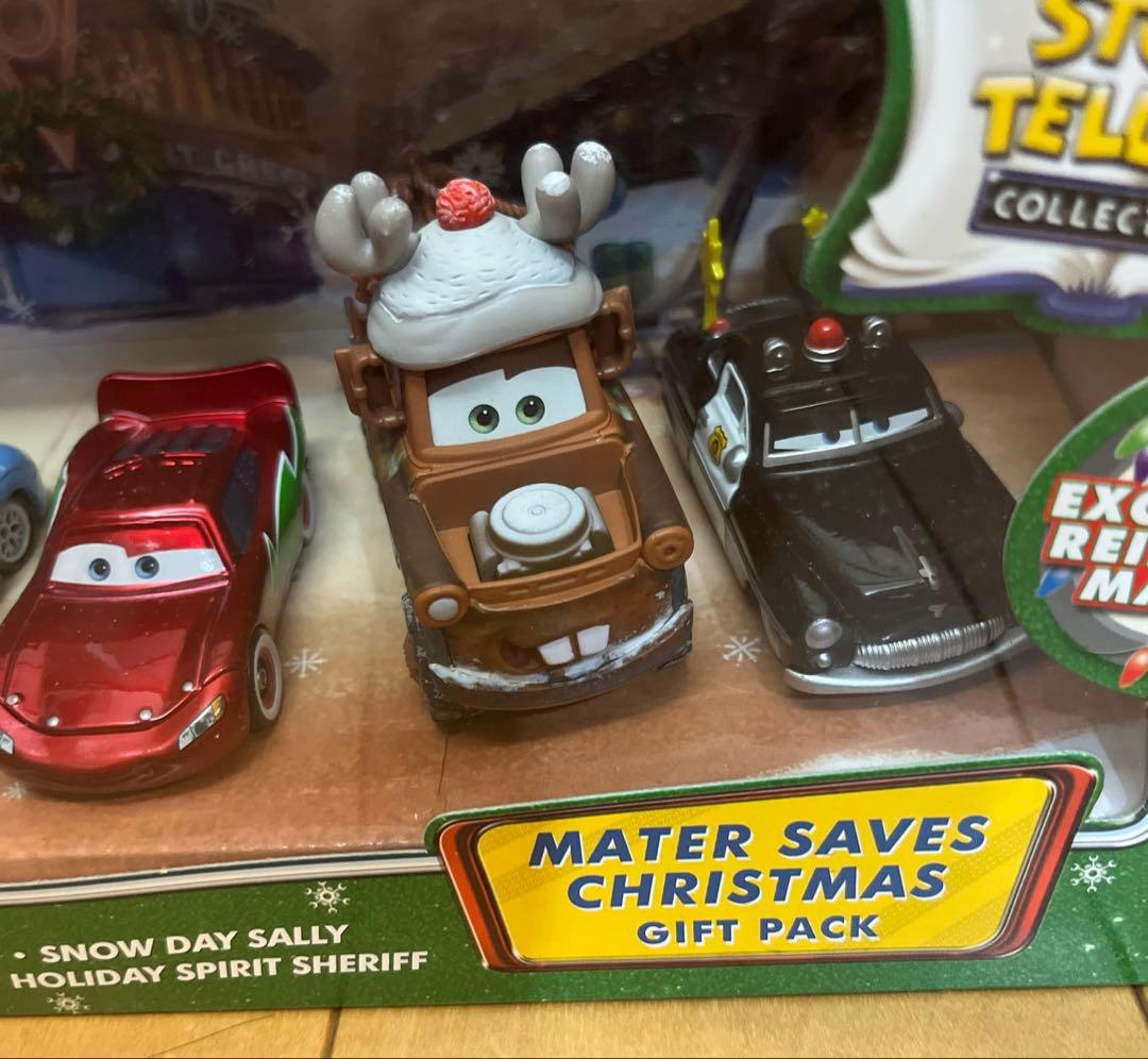 ミニカー Cars Mater Saves Christmas Gift Pack