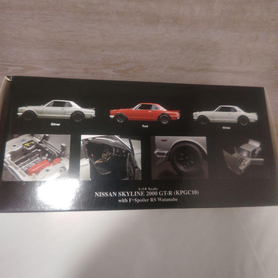 1/18 日産 スカイラインGT-R ハコスカ Fスポイラー RS ワタナベ