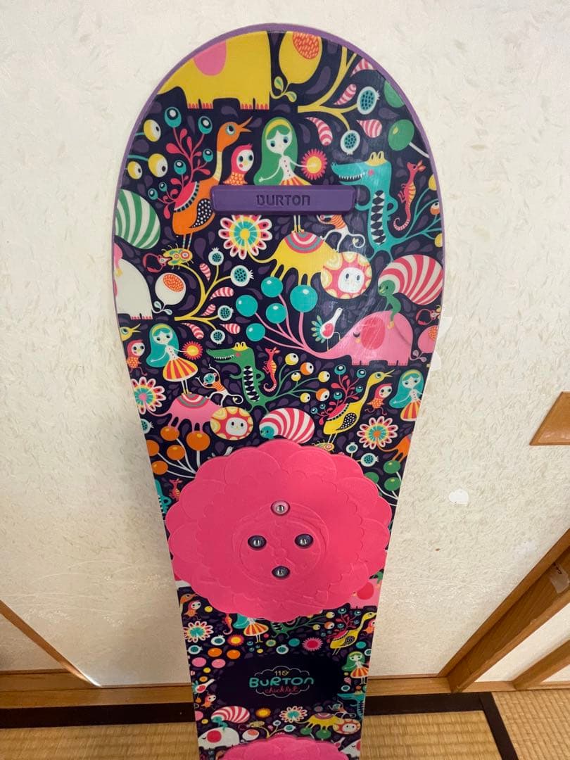 Burton キッズ　スノーボード　バートン　110cm ビンディング付き