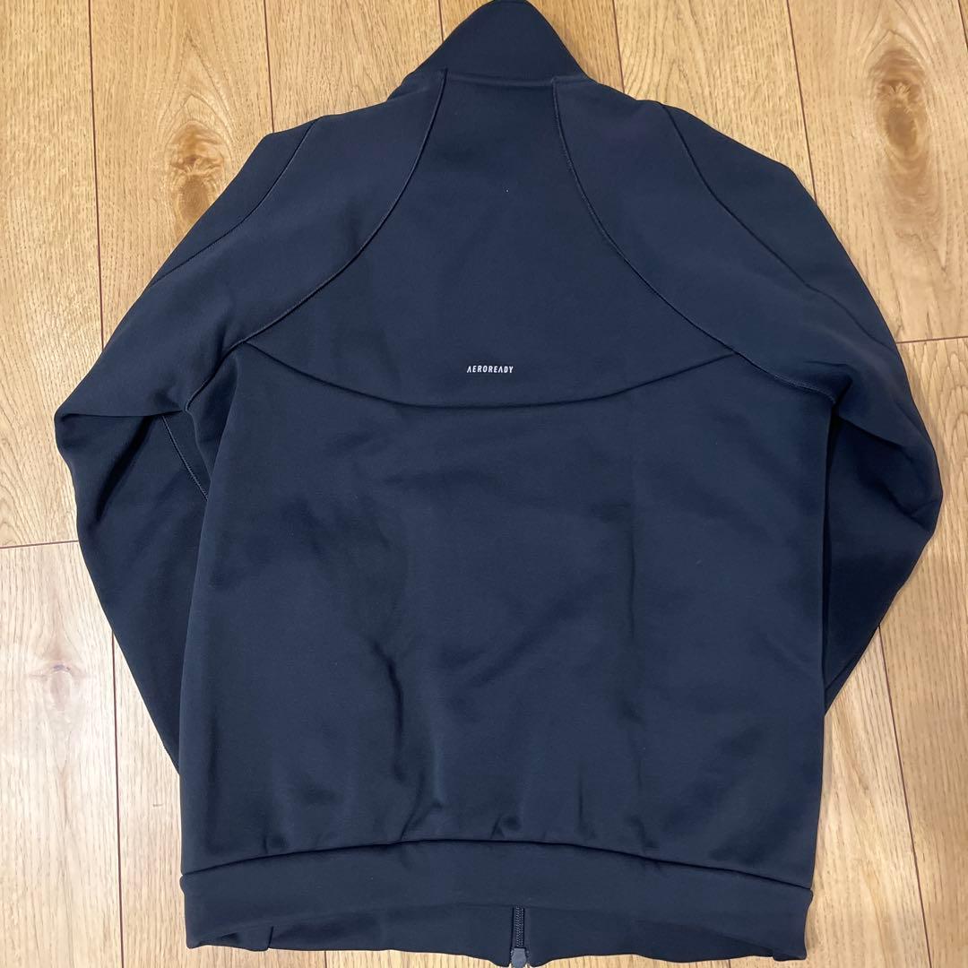 adidas ブラック ジャージ上下セット L