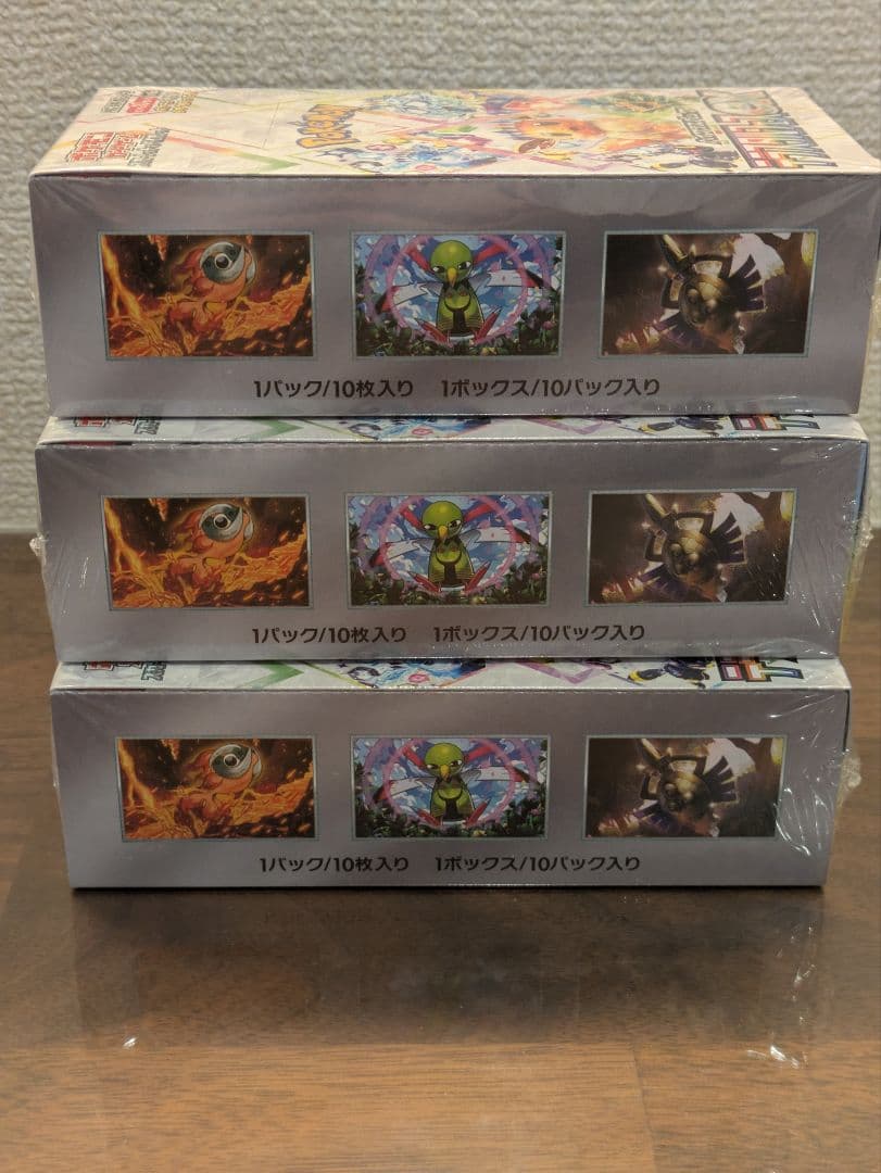 テラスタルフェスex シュリンク付き BOX 新品 未開封 3箱