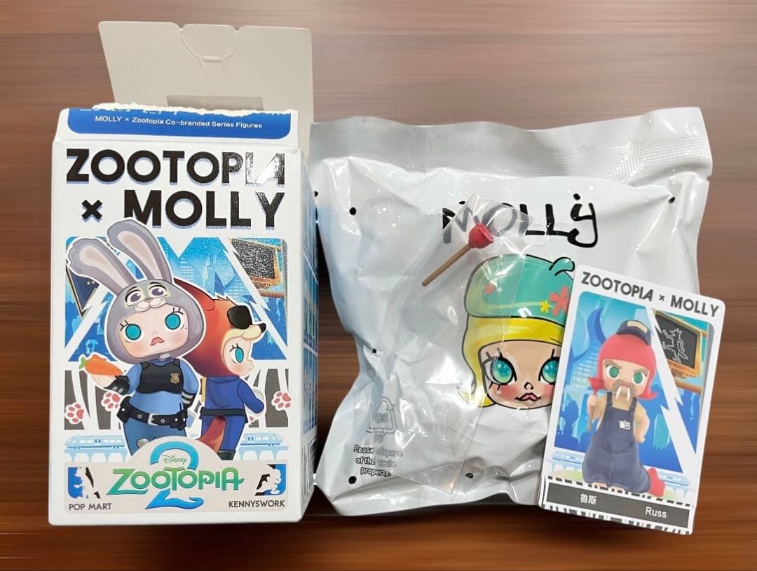 POP MART ディズニーZOOTOPIA×MOLLY フィギュア まとめ売り