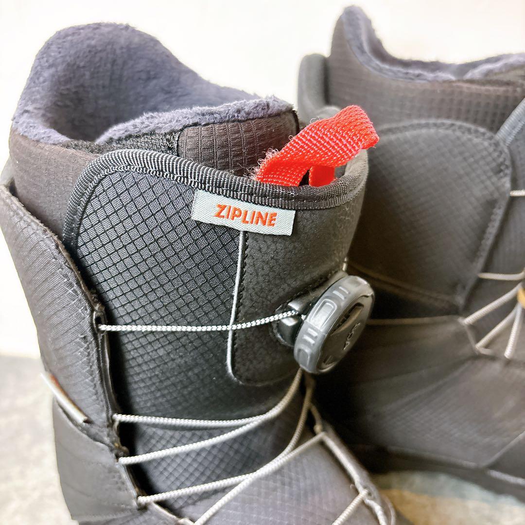 【極美品】BURTON ZIPLINE BOAスノーボードブーツ 5K 23.0