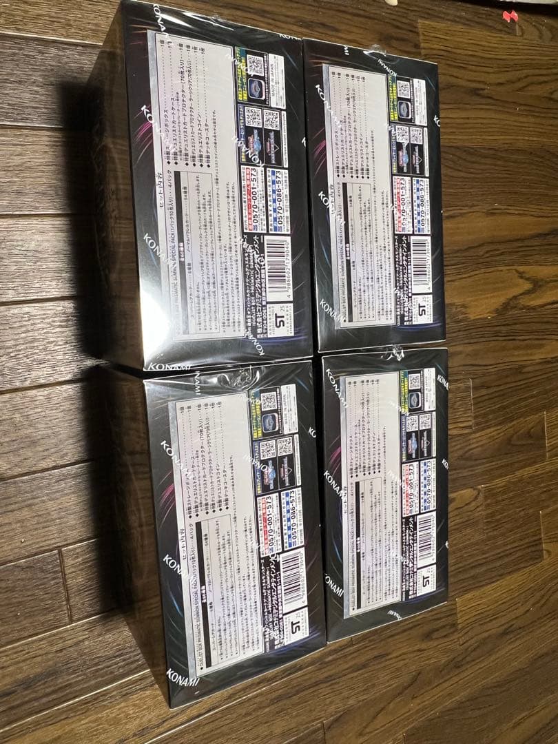 未開封 4箱セット DUELIST BOX PRISMATIC SUMMON