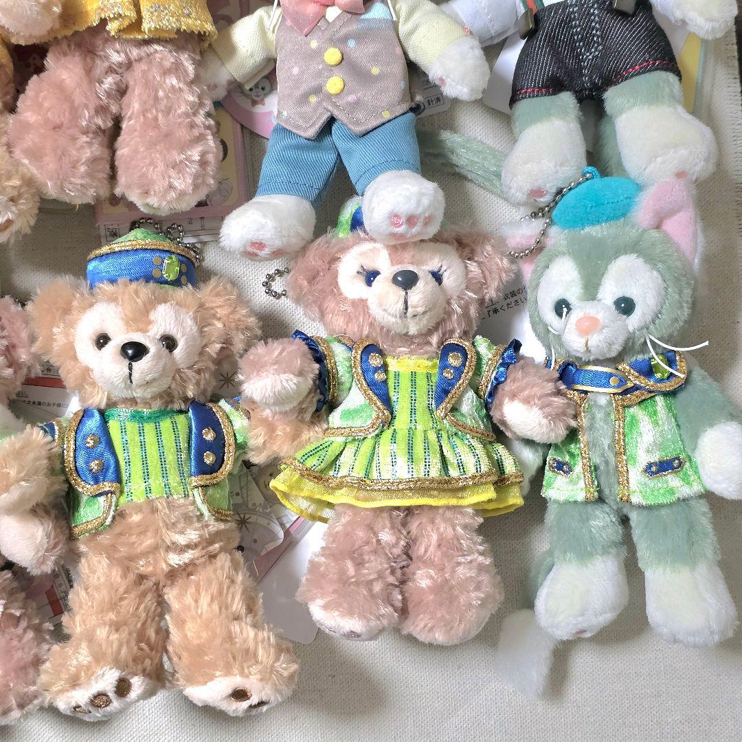 ダッフィー シェリーメイ ジェラトーニ ぬいぐるみバッジ まとめ売り 23体
