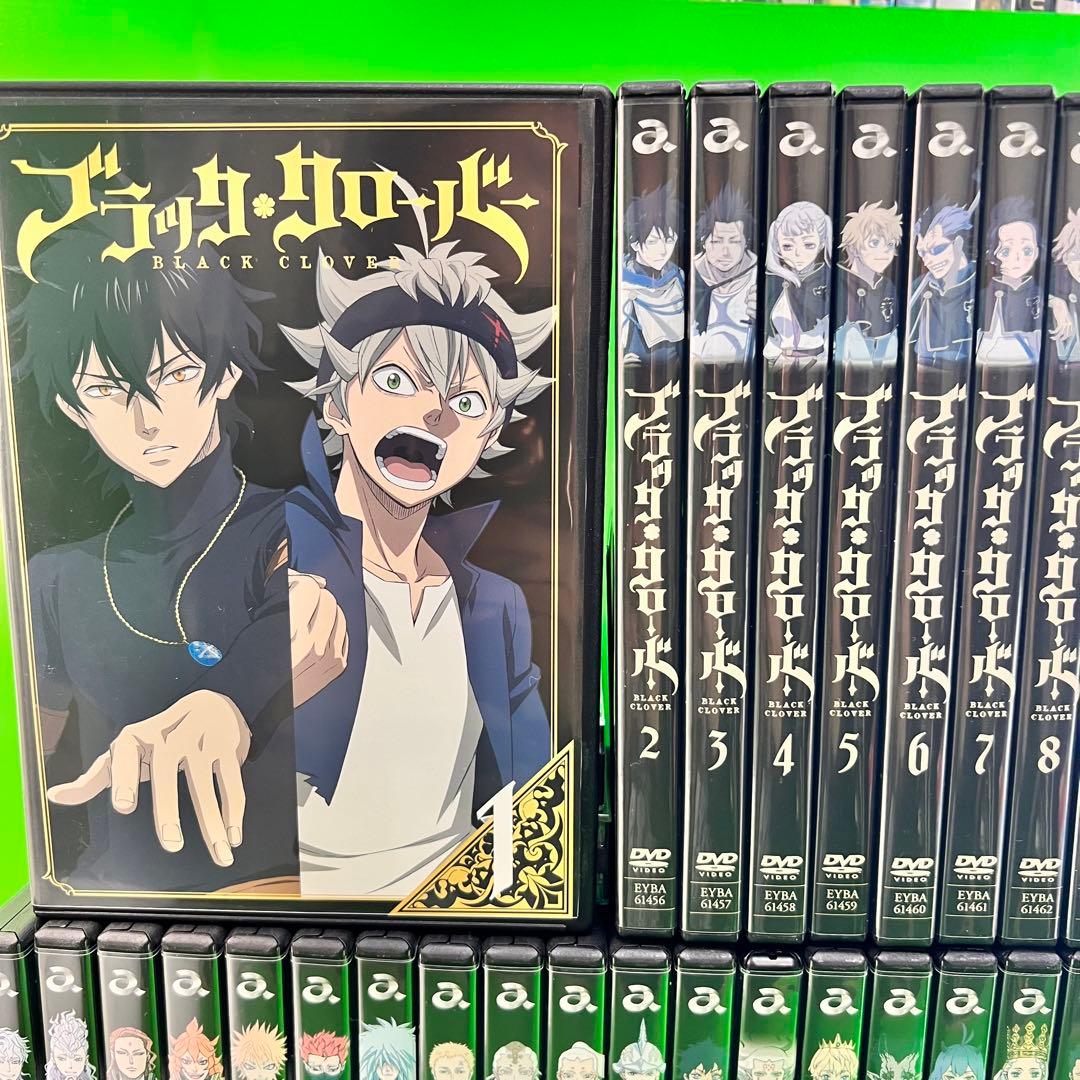 新品ケース付 ブラッククローバー TV版 DVD全43巻 全巻セット