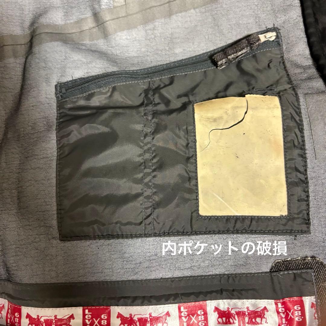 レア✨希少 686×Levi's スノーボードウェア デニム生地 ジャケット L