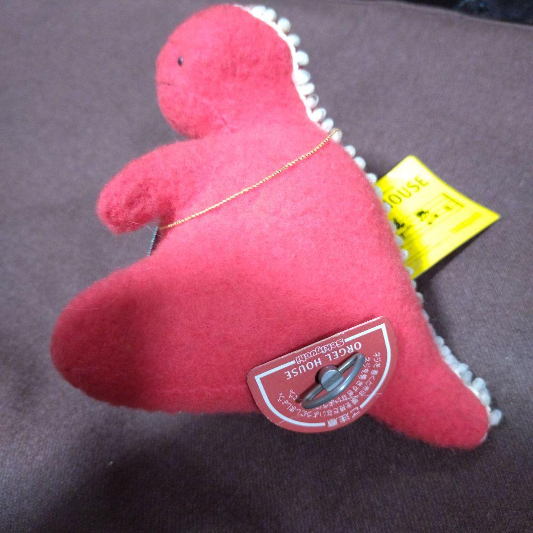 1988年　セキグチ【ORGEL HOUSE 】首振り恐竜ぬいぐるみ　昭和レトロ