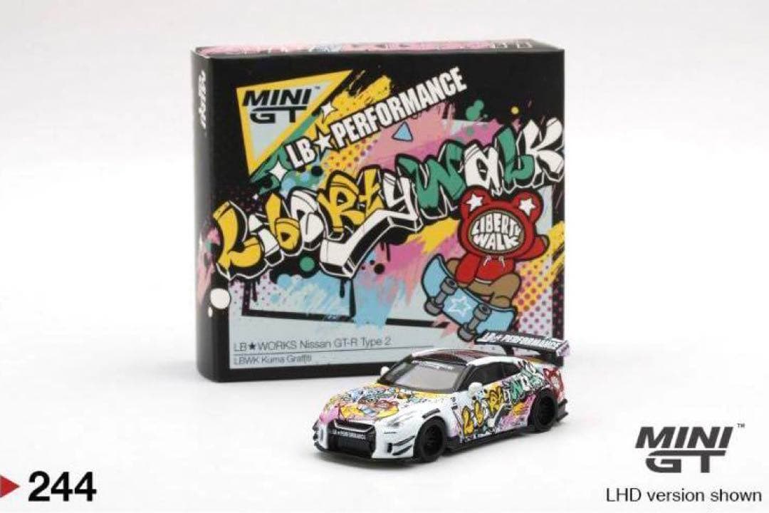 MINI GT LB★WORKS Nissan GT-R Type 2 244