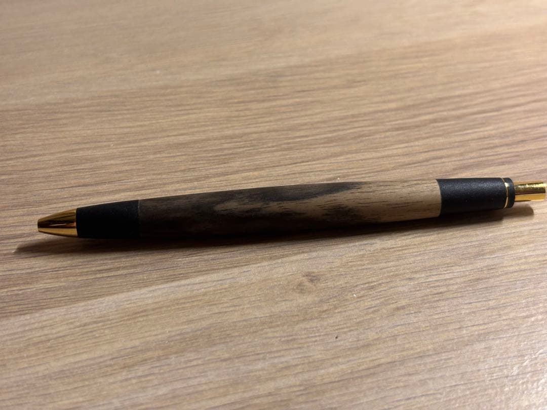 ボナンペン　普通黒柿軸　0.5mmシャープペンシル