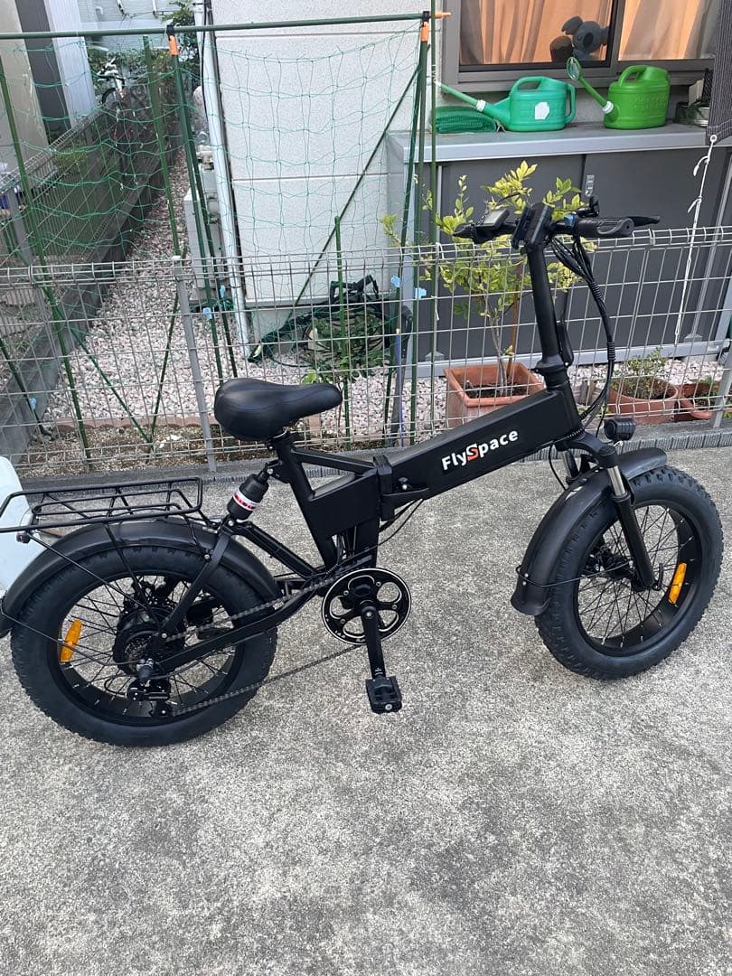 Flyfish Flyspace電動アシスト自転車 ブラック 引取り限定