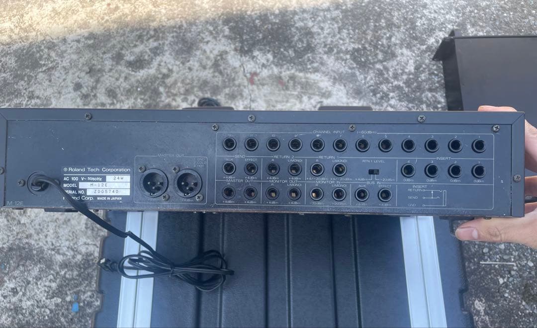 Roland アナログミキサーM-12E