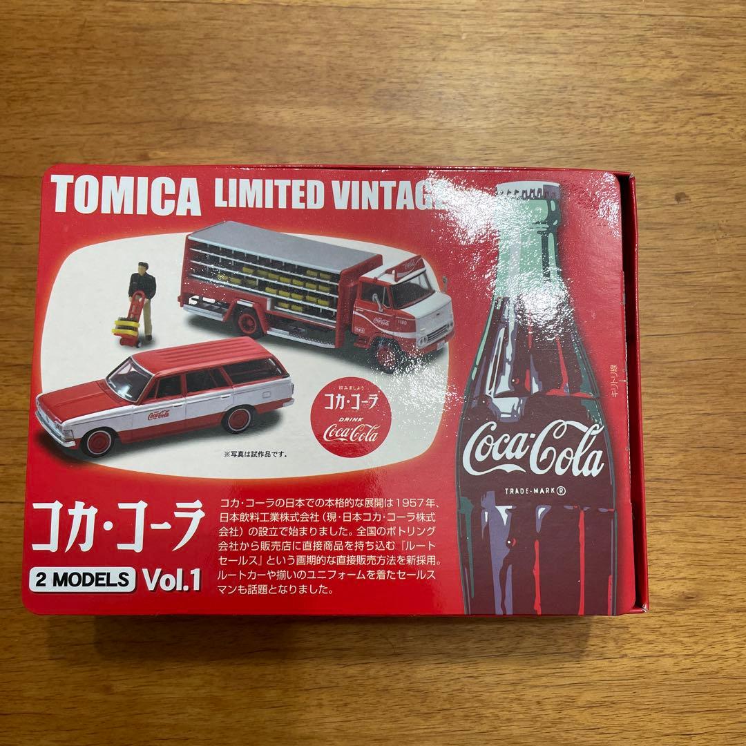 トミカリミテッドヴィンテージ コカ・コーラ ルートカー2モデルセット 1/64