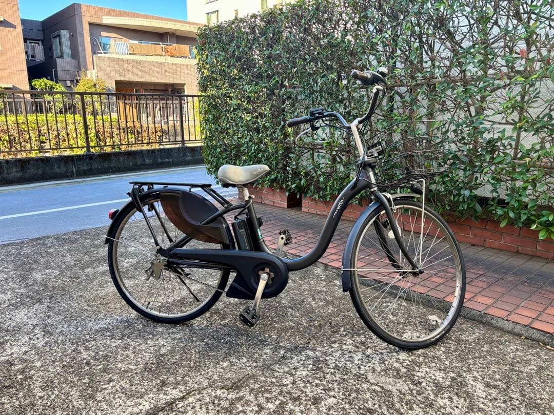 東京【電動アシスト自転車YAMAHA PAS263段変速バッテリー・充電器付き