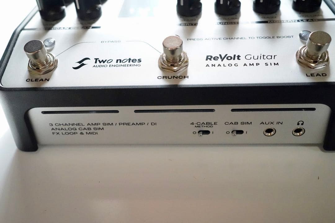 Two Notes ReVolt Guitar アナログアンプシミュレーター