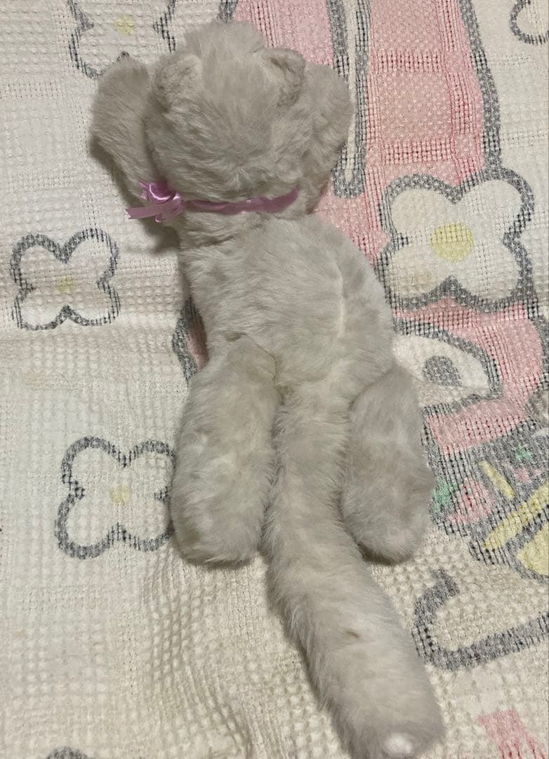ぬいぐるみのサンケイトーイ　ペルシャ猫　ぬいぐるみ　中古品