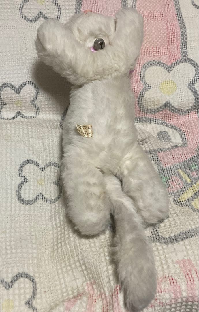 ぬいぐるみのサンケイトーイ　ペルシャ猫　ぬいぐるみ　中古品